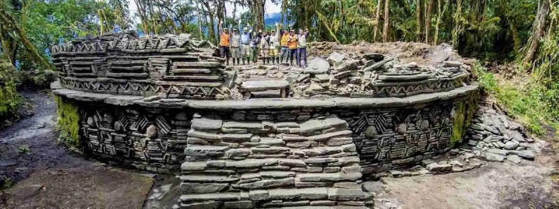 Ruinas chachapoyas en la selva